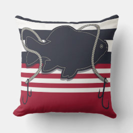 Reversible Marine Rand Rope Blue Red White Kudde
