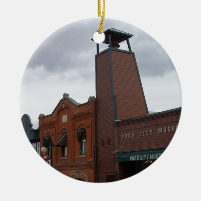 Reversible Park City Souvenir Ornament (Framsidan)