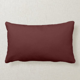 Reversible Pillow Cranberry Red and Golden Lumbarkudde