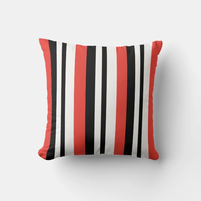 Reversible Pillow Orange Rand Kudde (Framsida)