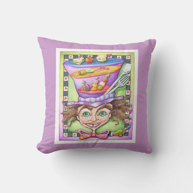 REVERSIBLE PILLOWS - MAPPEN PLATTER KUDDE (Framsida)