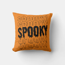 Reversible Spooky Halloween Kudde