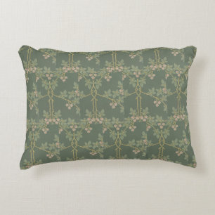 Reversible William Morris Vintage Blackberry Prydnadskudde