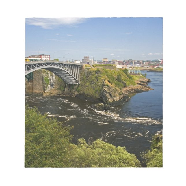 Reversing fall på St. John River vid St. 2 Anteckningsblock (Framsida)