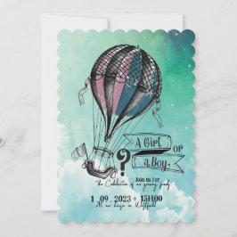 REVEY INBJUDAN OM GENDER AV LUFTBALLONG