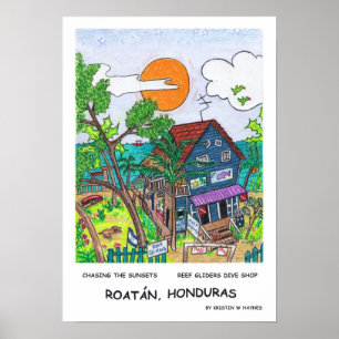 Revglidflygplanaffisch Poster