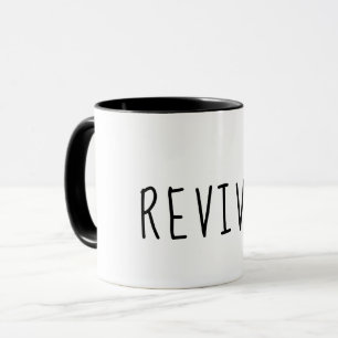 Revidera text mugg