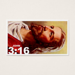 Reviderad John 3:16 Visitkort