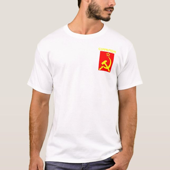 Reviderad kommunism tee shirt (Framsida)