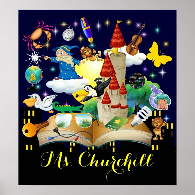 ReViSeD Lärarläsning - Literacy Poster - SRF (Framsidan)