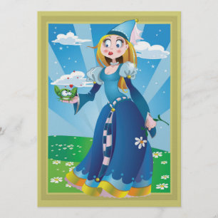 Reviserad inbjudan till Princess and Frog - SRF