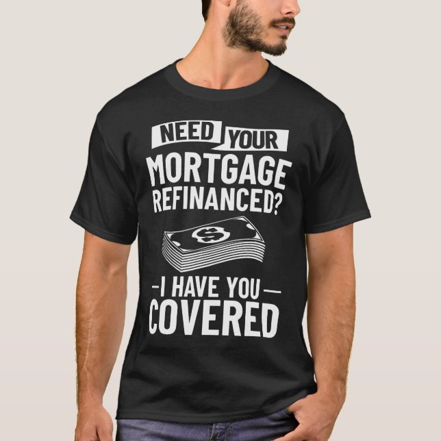 Revisionshypotek Lånehandläggare för bolån T Shirt (Framsida)