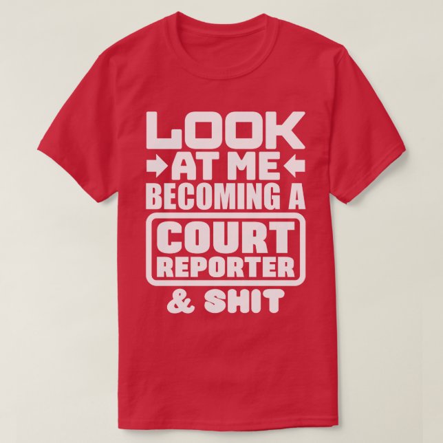 Revisionsrättens rapporterande Student 1 T Shirt (Design framsida)