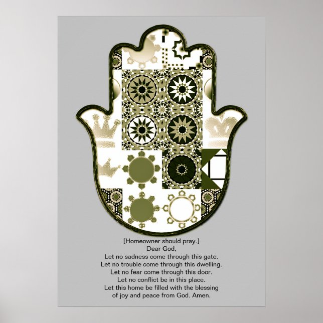 Revisited Khamsa Hand Poster Design 1 Owner (Framsidan)