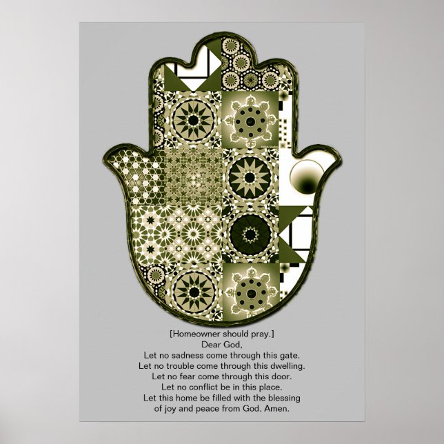 Revisited Khamsa Hand Poster Design 2 Owner (Framsidan)