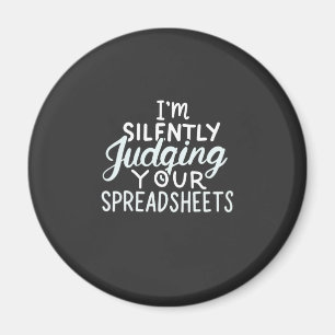Revisor bedömer dina kalkylblad magnet
