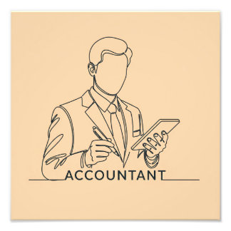 revisor, en konst med text och färg fototryck