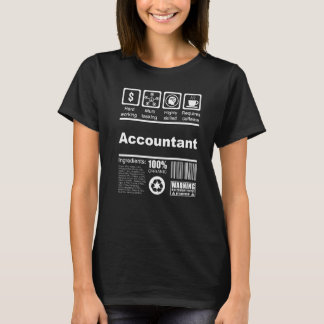 Revisor Näringsinformation För Revisorer T Shirt