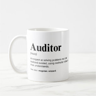 Revisor Rolig Arbetsdefinition Kaffemugg
