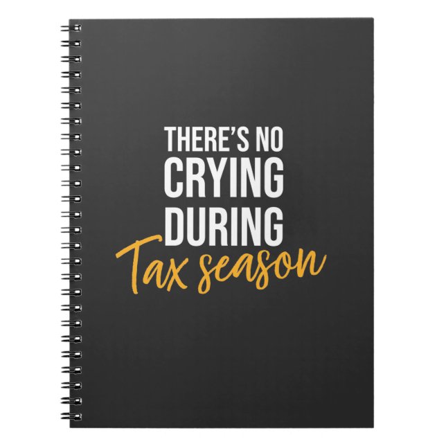Revisor under taxasäsongen anteckningsbok (Framsidan)