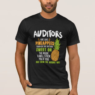 Revisorer är som ananas. t shirt