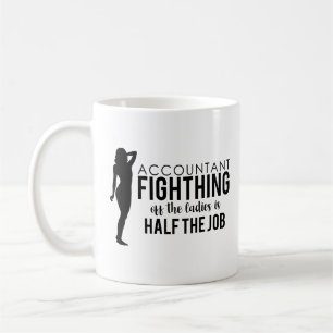 Revisorstridighet av damerna är halvan jobbet kaffemugg