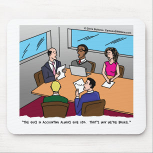 Revisortecknad Mousepad Musmatta