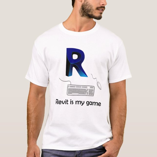 Revit är mitt spel t shirt (Framsida)
