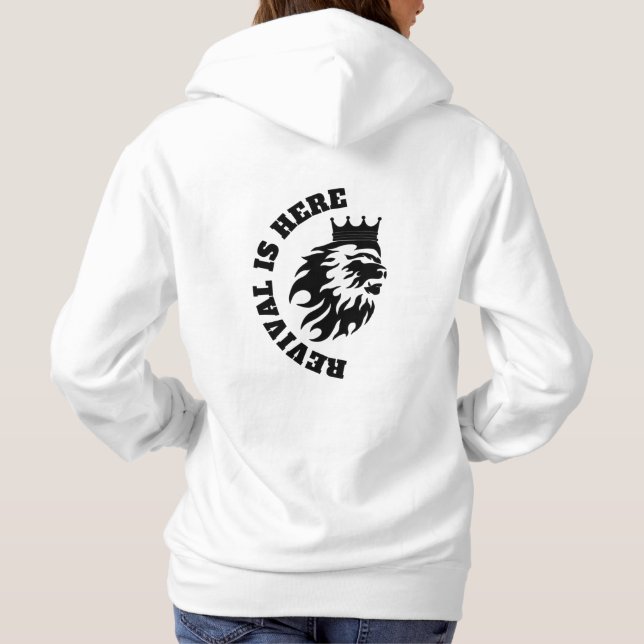 Revival är här Hoodie Women T Shirt (Baksida)