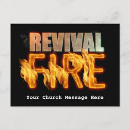 Revival eld evangelisk kyrka uppsökande verksamhet vykort