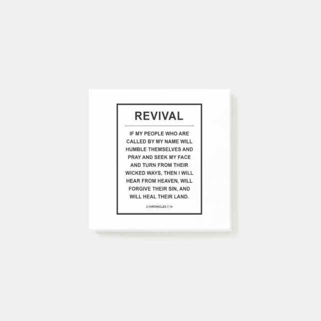 Revival Post-it Block (Framsida)