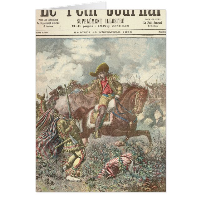 Revolt av jumbon av redskinsna hälsningskort (Framsidan)