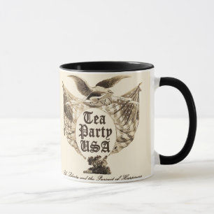Revolt för USA Teaparty Mugg