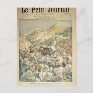 Revolt i Indien Vykort