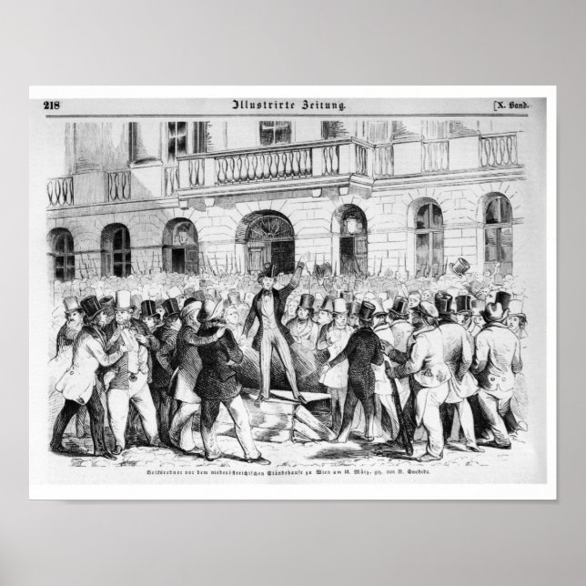 Revolt i Wien Poster (Framsidan)