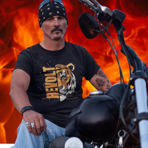 Revolt Modern World Tee Ride The Tiger Traditionel