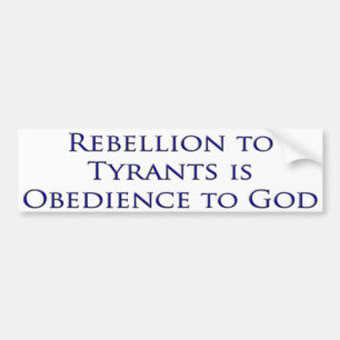 Revolt till Tyrantsbildekalet Bildekal