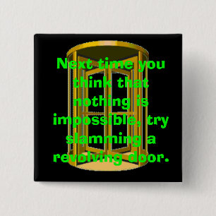 Revoltering av dörrslam knapp