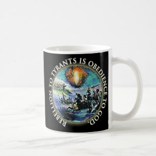 Revoltet till Tyrants är Obedience till guden Kaffemugg
