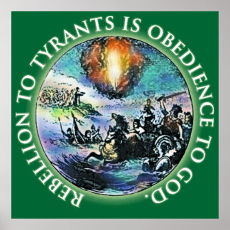 Revoltet till Tyrants är Obedience till Poster