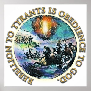 Revoltet till Tyrants är Obedience till Poster