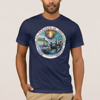 Revoltet till Tyrants Jefferson förseglar Amerika T-shirt