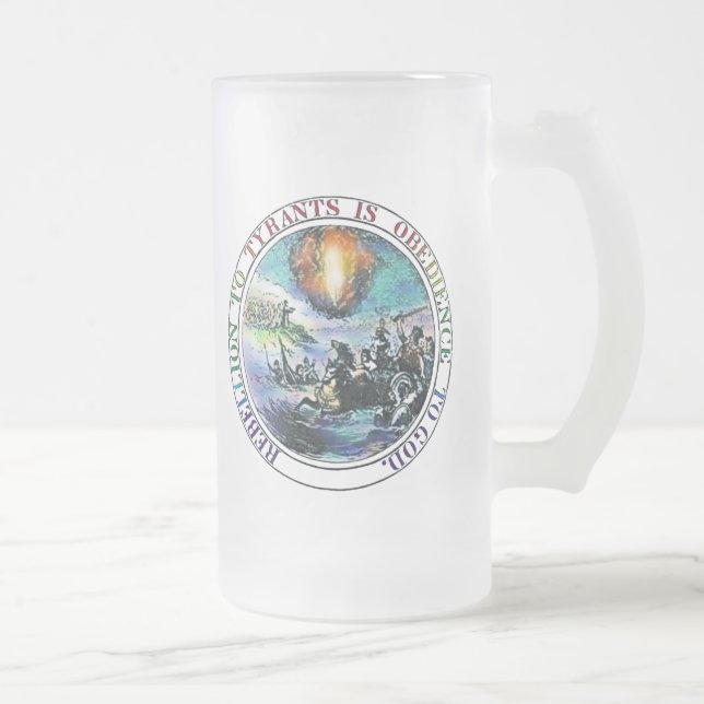 Revoltmuggar Frostat Ölglas (Höger)