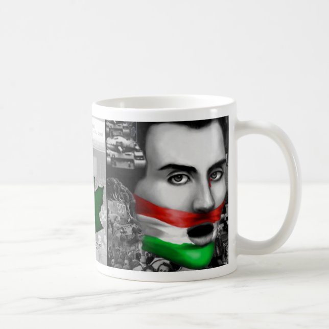 revolution 1956-Hungarian & flyktingar i Kanada Kaffemugg (Höger)