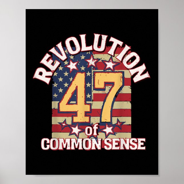 Revolution av sunt förnuft 47 ordförande poster (Framsidan)