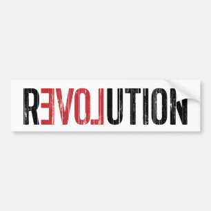 revolution bildekal