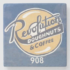 Revolution Doughnut, Decatur Georgia Underlägg Sten