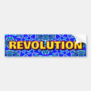 REVOLUTION (du kan ändra ord) Bildekal