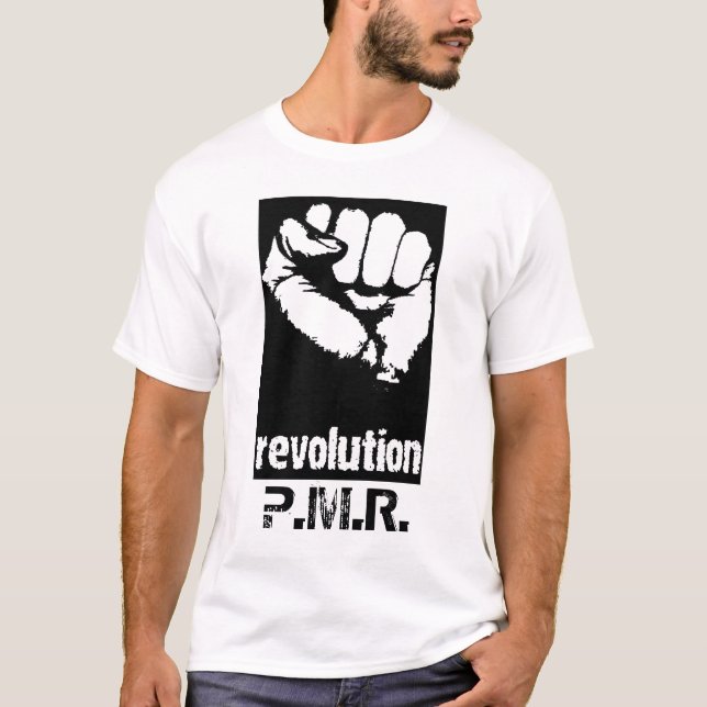 revolution_fist P.M.R. T-shirt (Framsida)