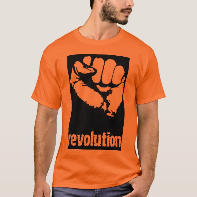 revolution_fist tröja (Framsida)